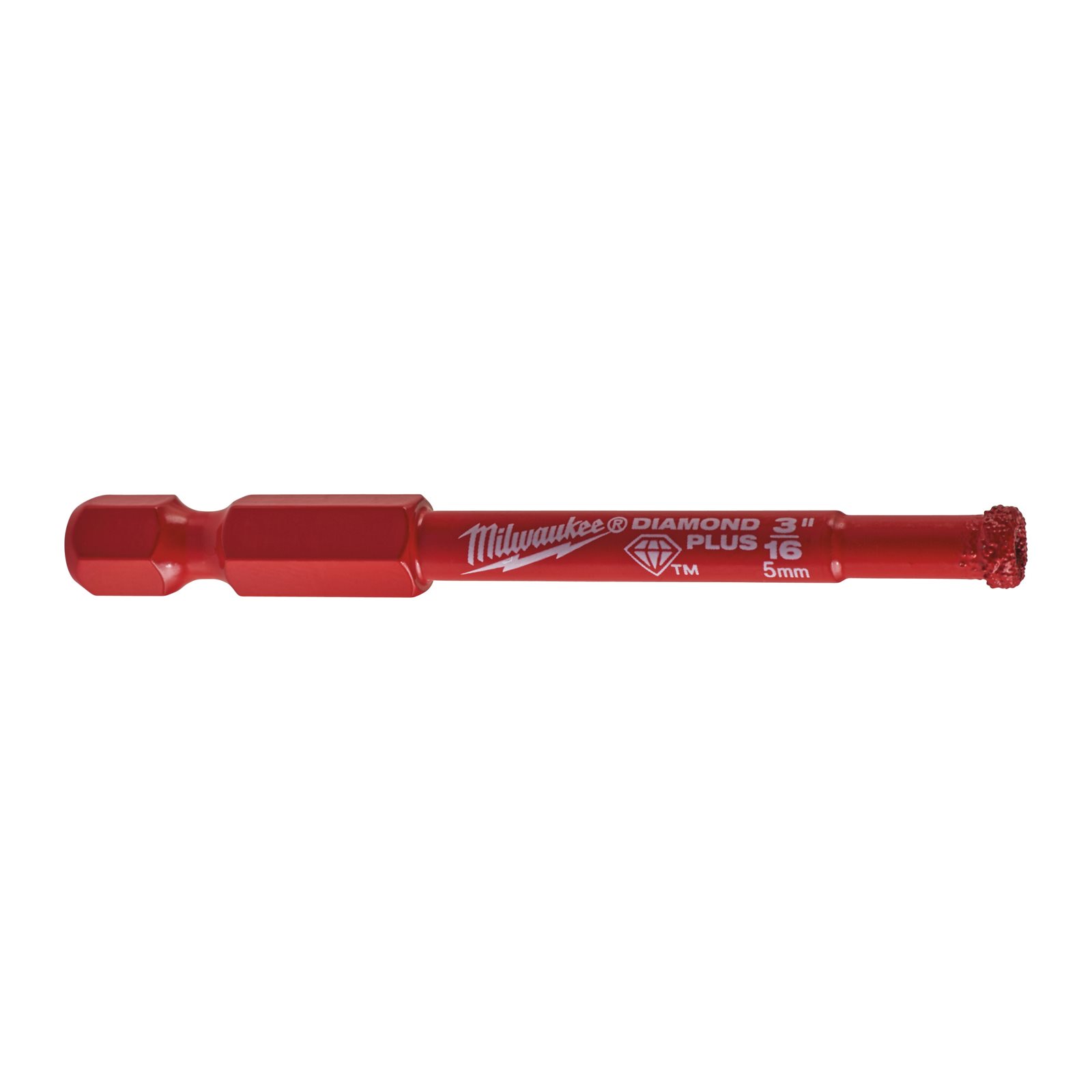 Burghie DIAMOND MAX 1/4" pentru găurire umedă 5 mm Milwaukee 4932479231 - imagine 2