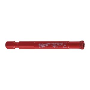 Burghie DIAMOND MAX 1/4" pentru găurire umedă 6 mm Milwaukee