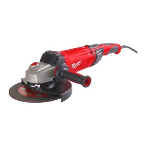Polizor unghiular 230 mm 2400 W cu sistem frânare rapidă, ambreiaj de siguranță și mâner anti-vibrații Milwaukee AGVKB 24-230 EKX 4933471464