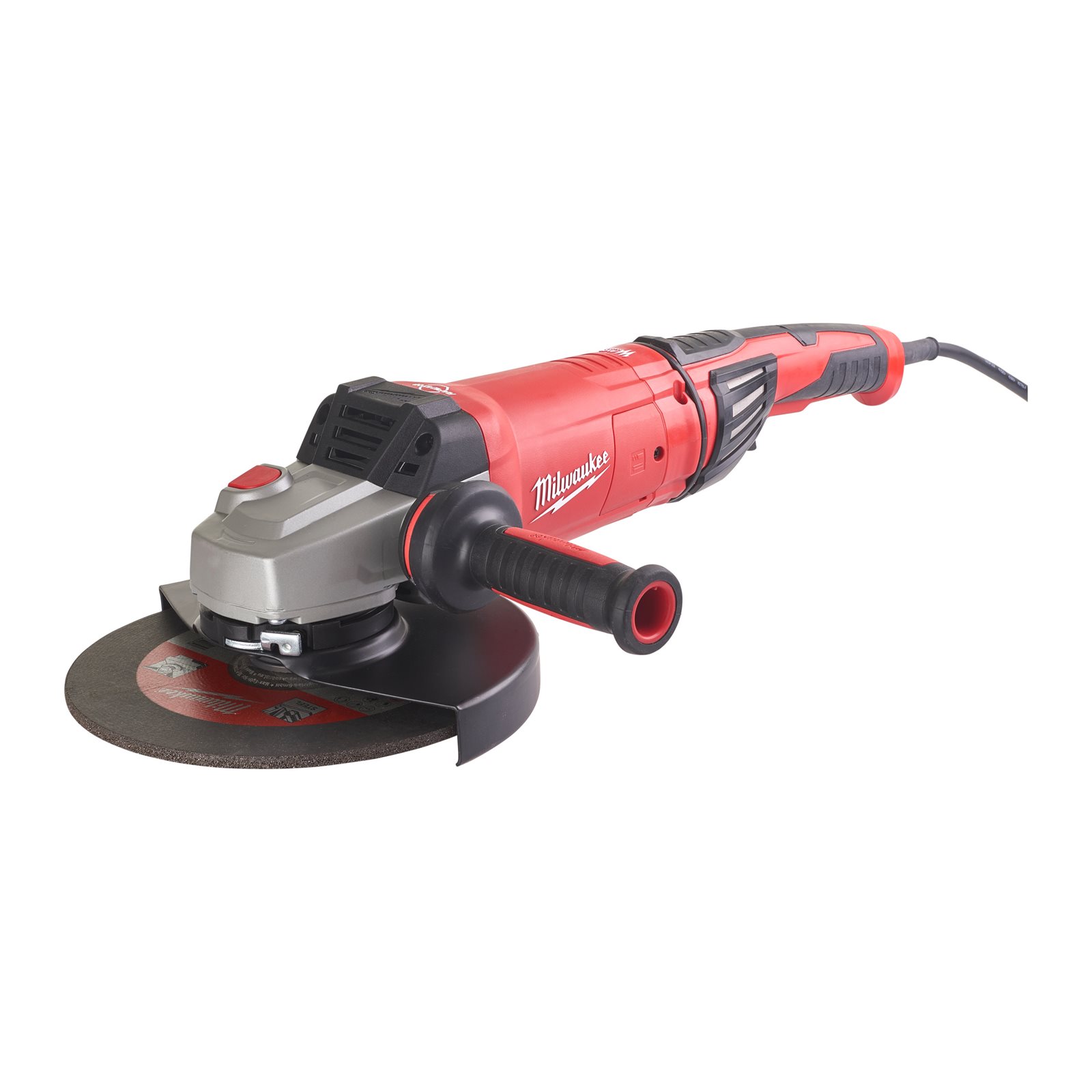 Polizor unghiular 230 mm 2400 W cu sistem frânare rapidă, ambreiaj de siguranță și mâner anti-vibrații Milwaukee AGVKB 24-230 EKX DMS 4933471463