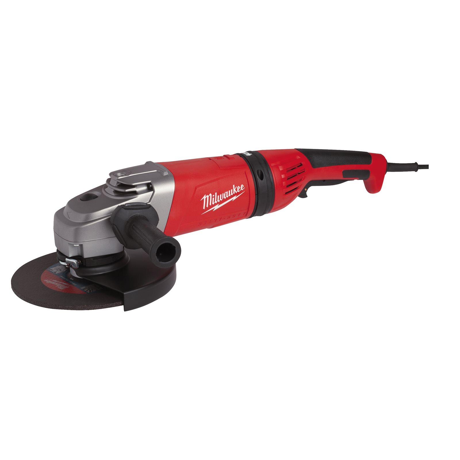 Polizor unghiular 230 mm 2600 W cu mâner anti-vibrații și ambreiaj de siguranță Milwaukee AGVM 26-230 GEX 4933402365