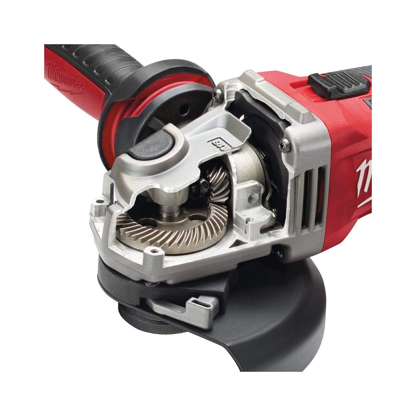Polizor unghiular 125 mm 1200 W cu mâner anti-vibrații Milwaukee AGV 12-125 X - detaliu 1