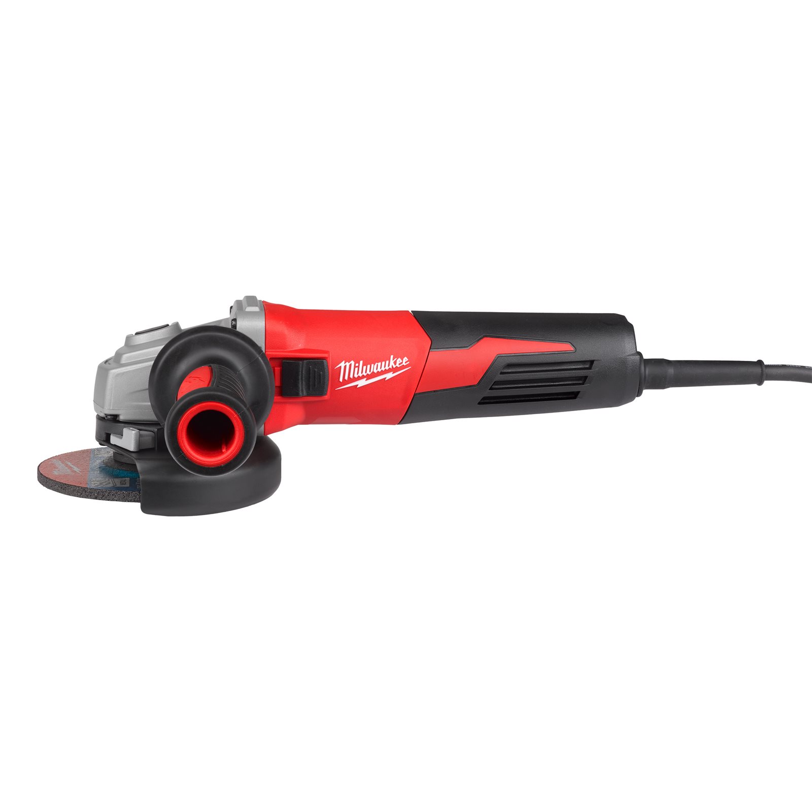 Polizor unghiular 125 mm 1250 W cu mâner anti-vibrații și întrerupător glisant Milwaukee AGV 13-125 XE - imagine 2