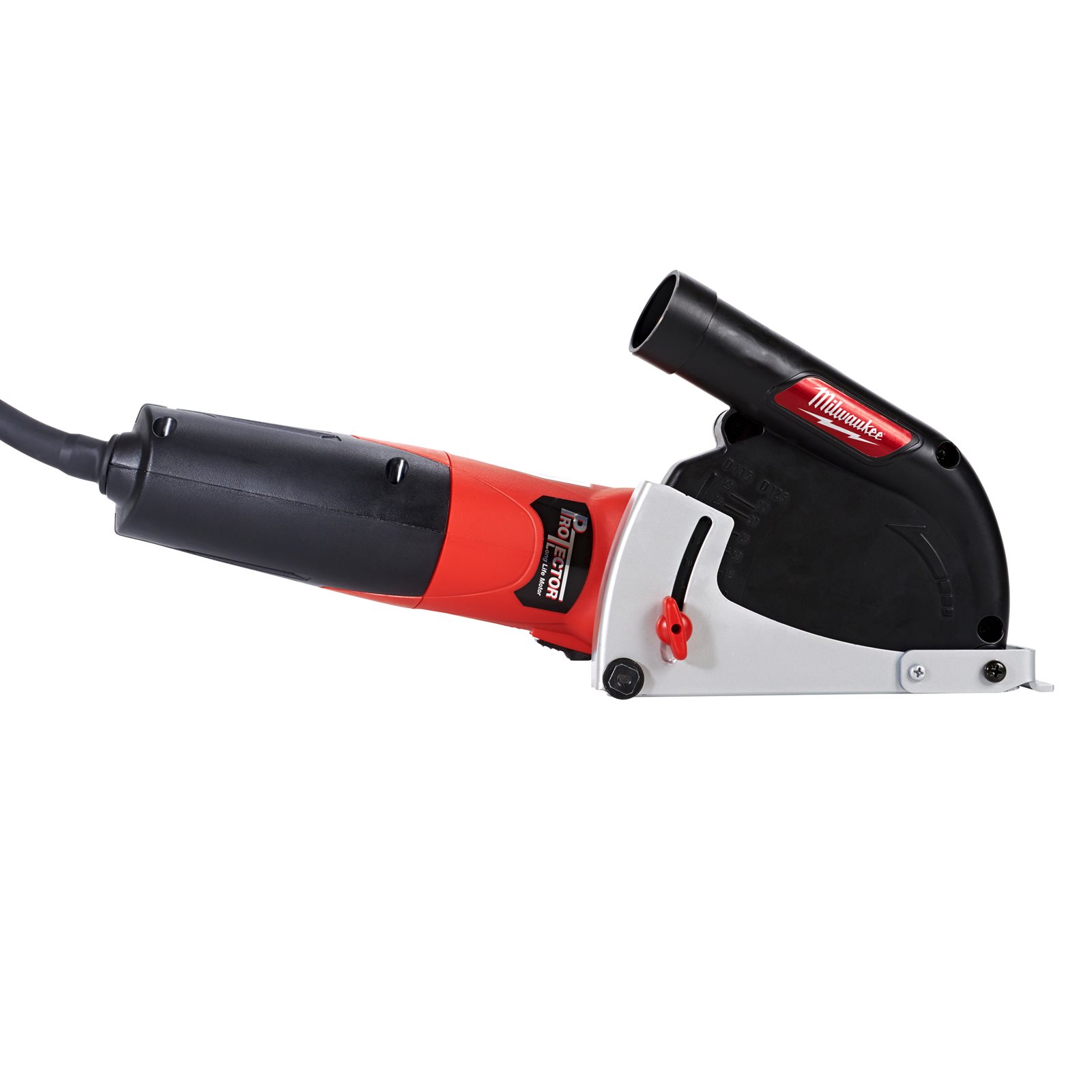 Polizor unghiular cu dispozitiv de aspirare 1550 W (19 mm DOC) Milwaukee AGV 15-125 XC DSC-SET - imagine 3