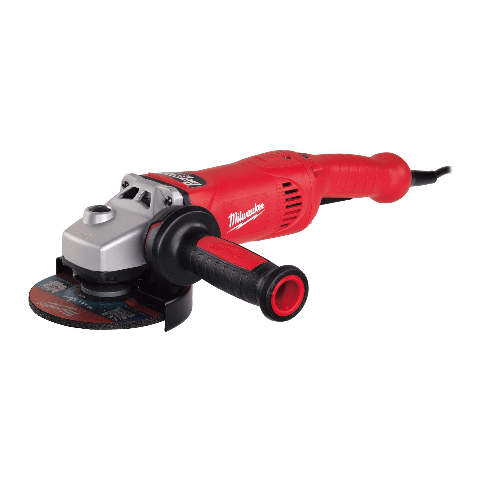 Polizor unghiular 1750 W cu mâner anti-vibrații Milwaukee AGV 17-125 XE