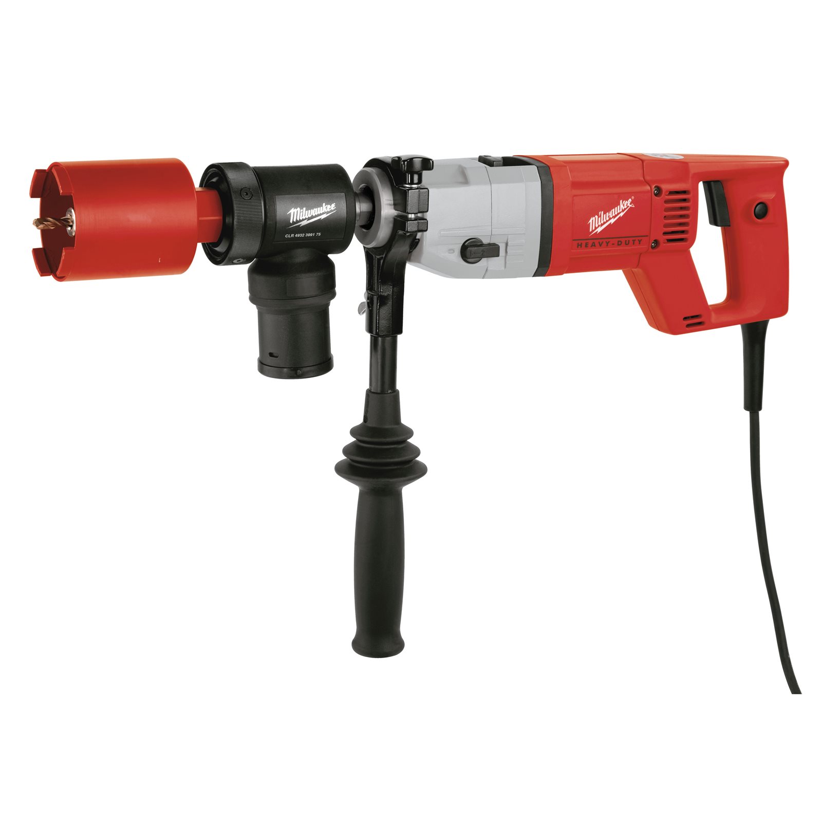 Mașină de găurit cu carotă diamantată pentru găurire uscată, 2 viteze Milwaukee DD 2-160 XE - imagine 3