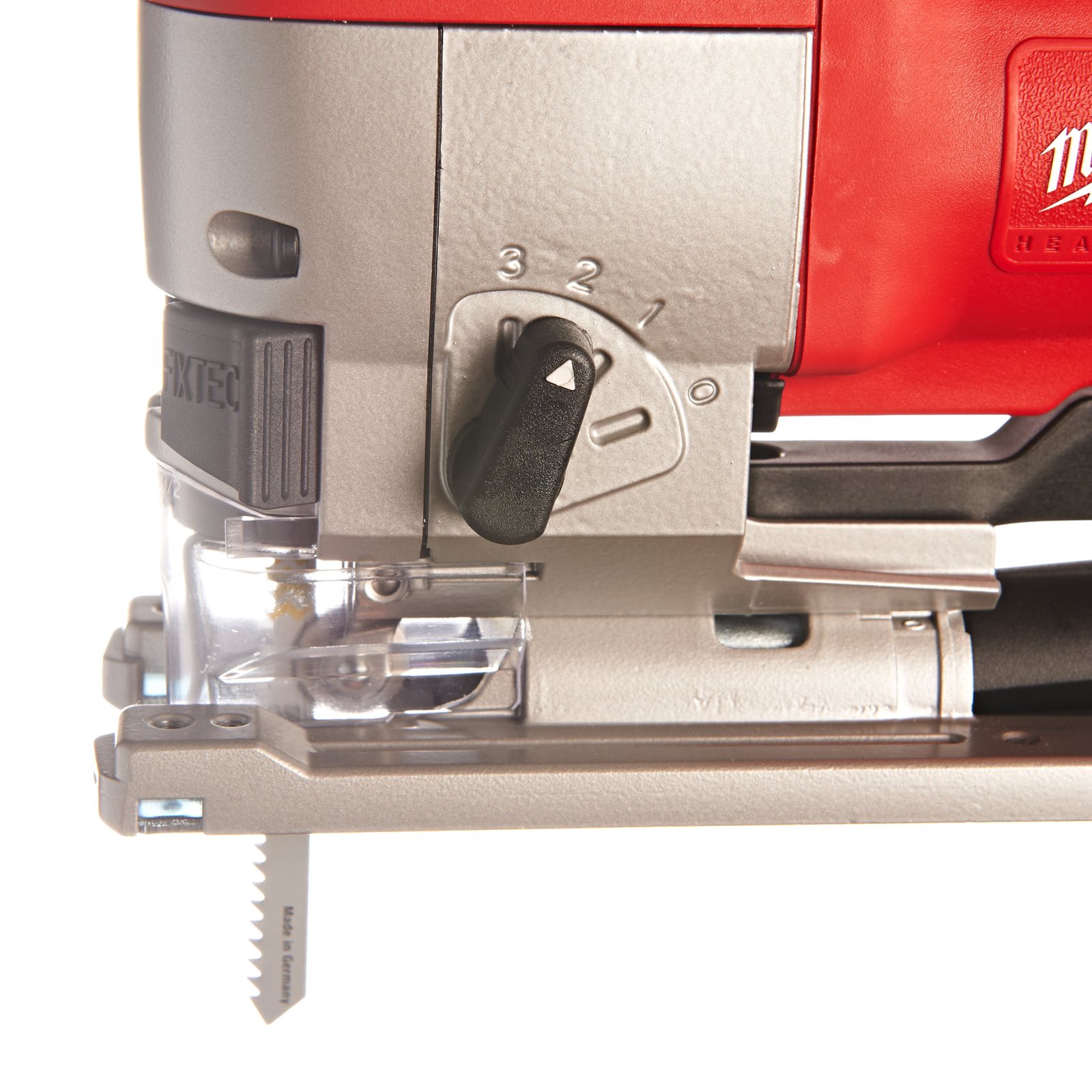 Fierăstrău pendular Heavy Duty, cu mâner superior Milwaukee JSPE 135 TX - detaliu 4