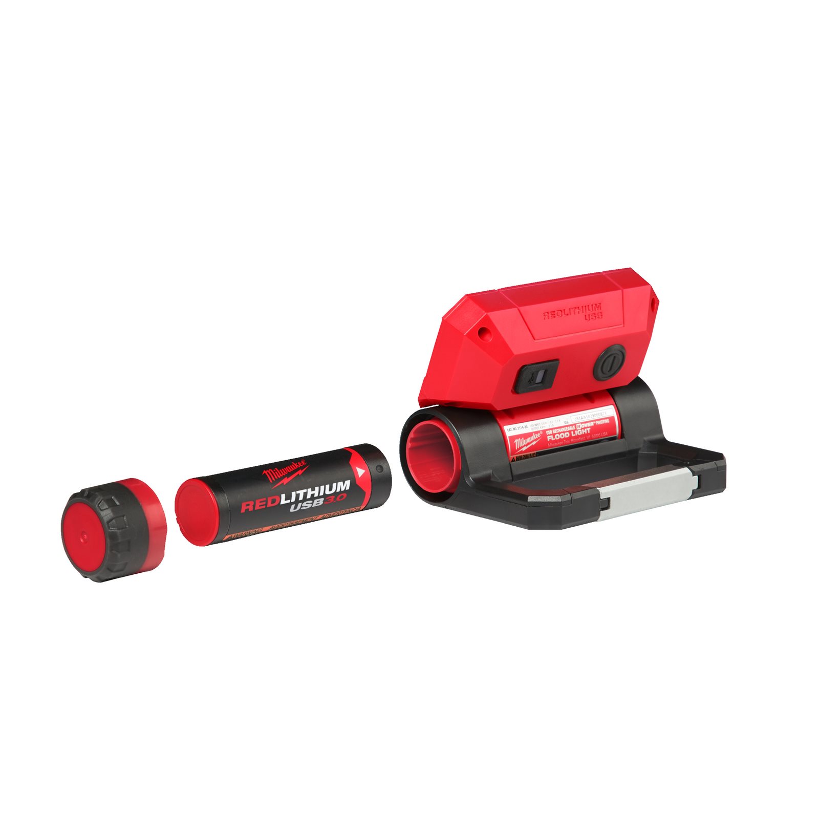 Reflector pliabil reîncărcabil USB Milwaukee L4 FFL-301 - detaliu 4
