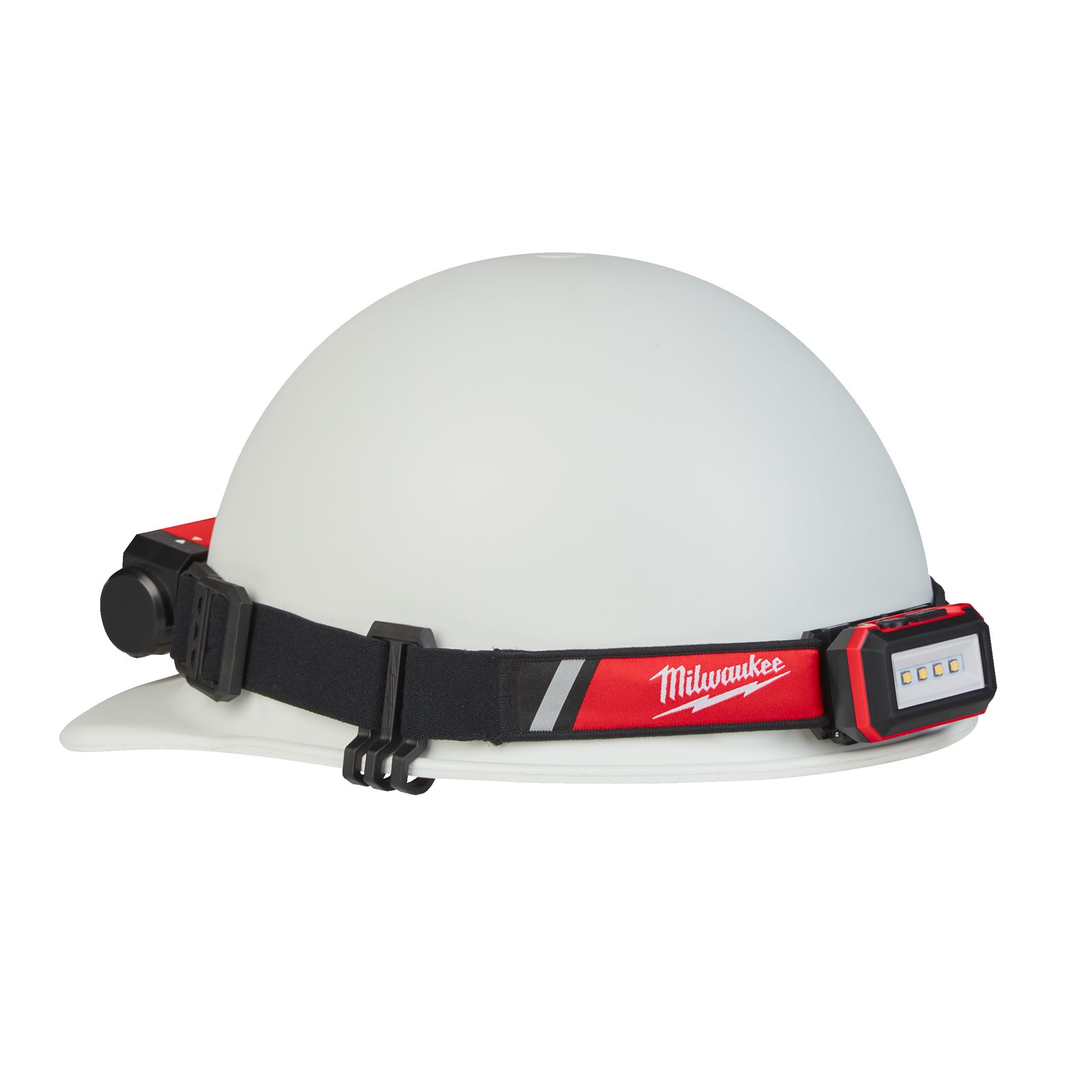 Lanternă frontală pentru cască protecție, reîncărcabilă USB Milwaukee L4 HLRP-301 - detaliu 4