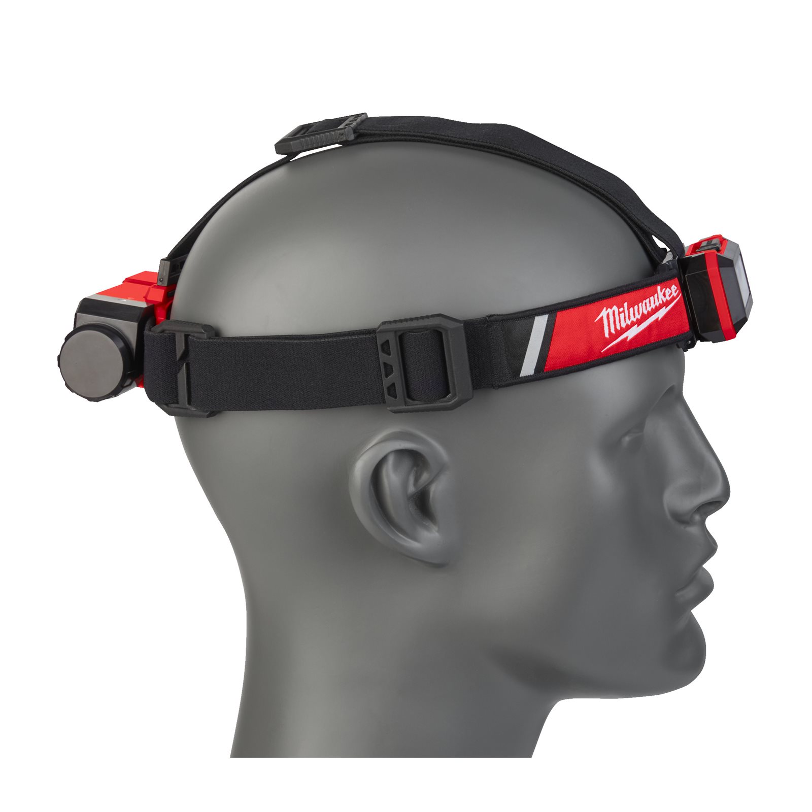 Lanternă frontală pentru cască protecție, reîncărcabilă USB Milwaukee L4 HLRP-301 - detaliu 7