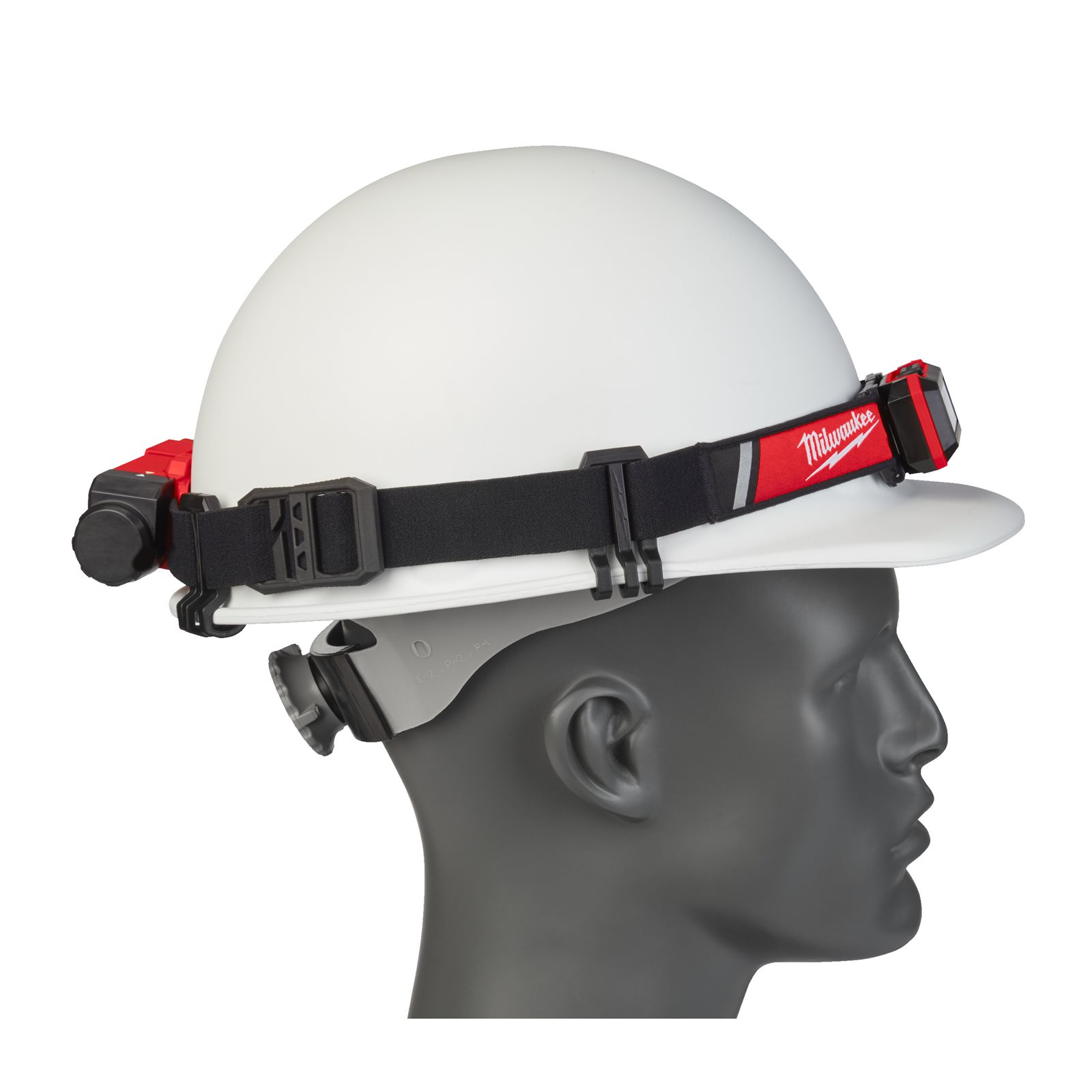 Lanternă frontală pentru cască protecție, reîncărcabilă USB Milwaukee L4 HLRP-301 - detaliu 9