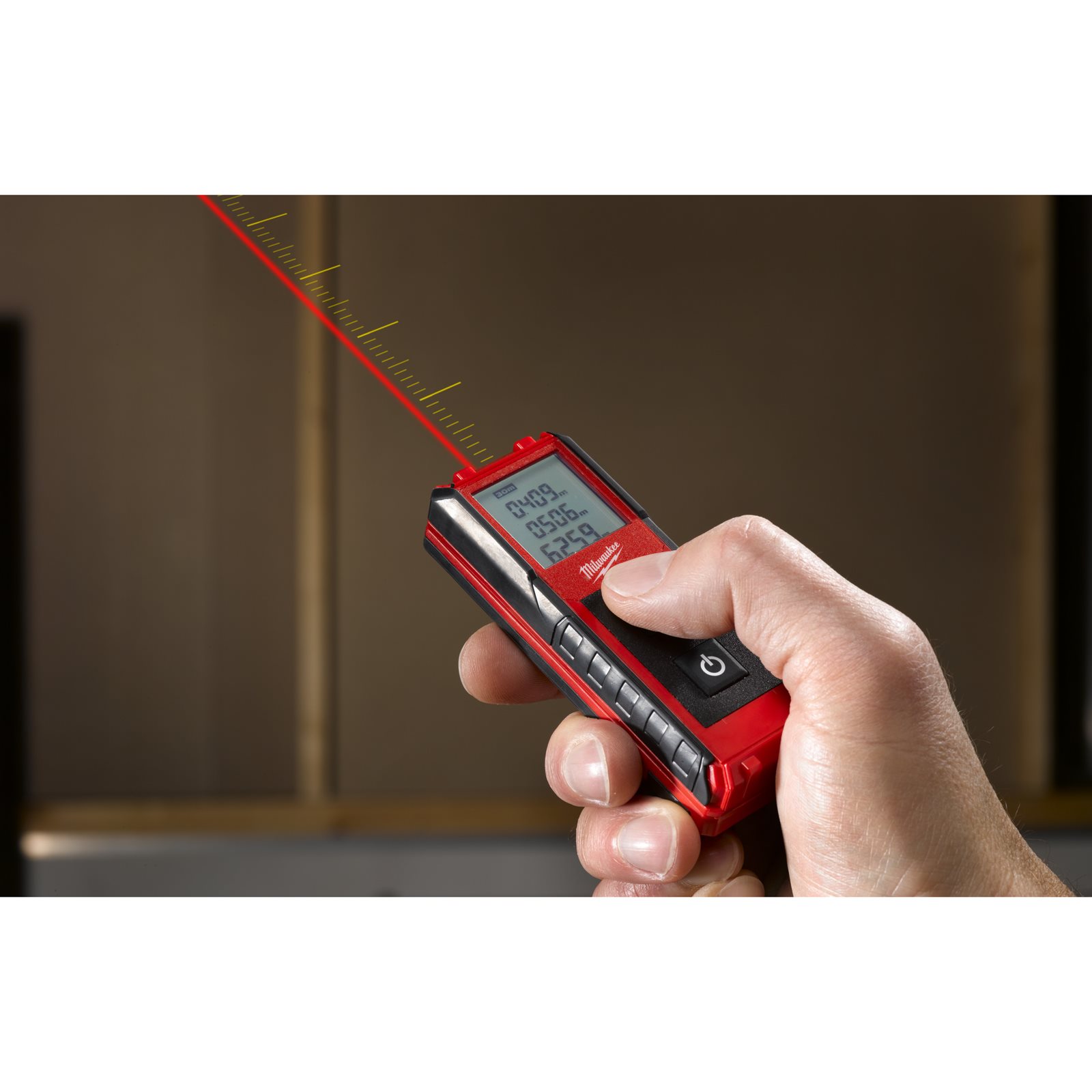 Telemetru cu laser 30 m Milwaukee LDM 30 - detaliu 1