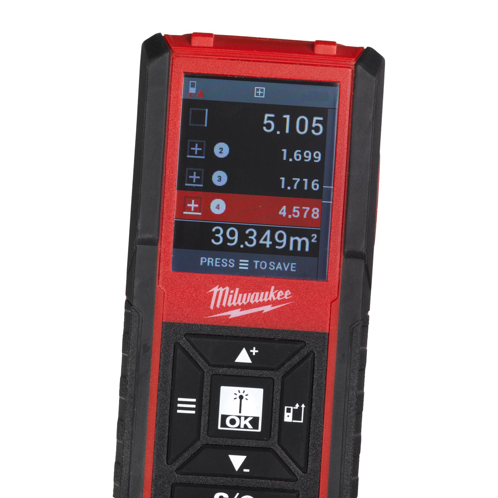 Telemetru cu laser 45 m Milwaukee LDM 45 - detaliu 3