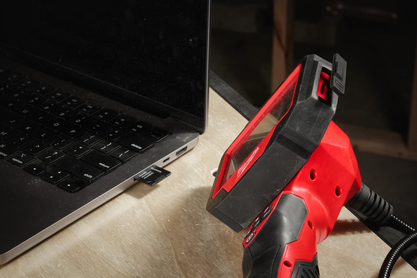 Cameră inspecție 3 m 360° M12 Milwaukee M12 360IC32-0C - in utilizare 3