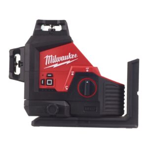 Nivelă laser M12 verde 360° cu 3 planuri Milwaukee M12 3PL-0C