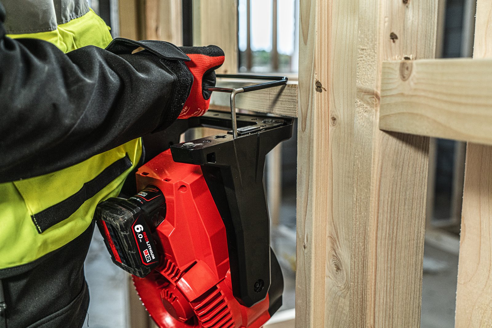 Ventilator M12 Milwaukee M12 AF-0 - in utilizare 2