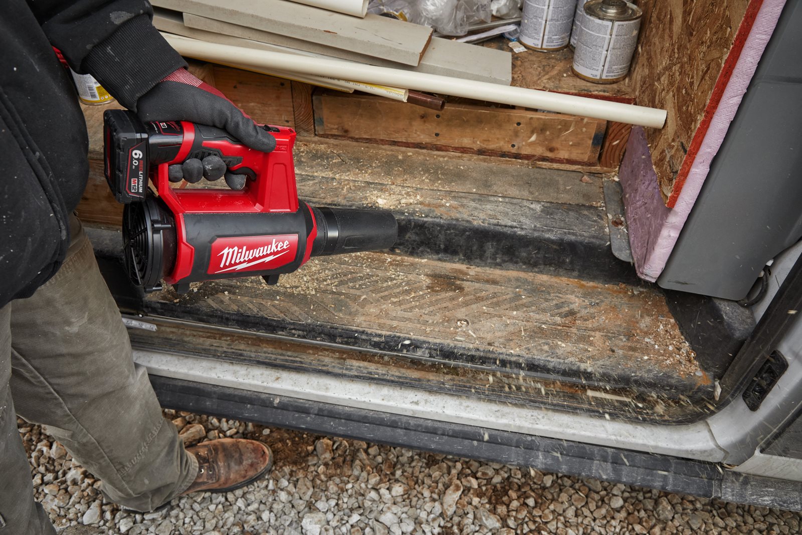 Suflantă M12 Milwaukee M12 BBL-0 - in utilizare 2
