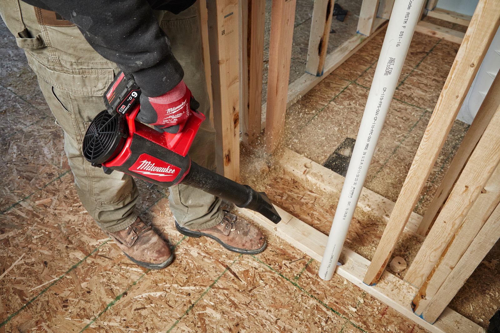 Suflantă M12 Milwaukee M12 BBL-0 - in utilizare 7