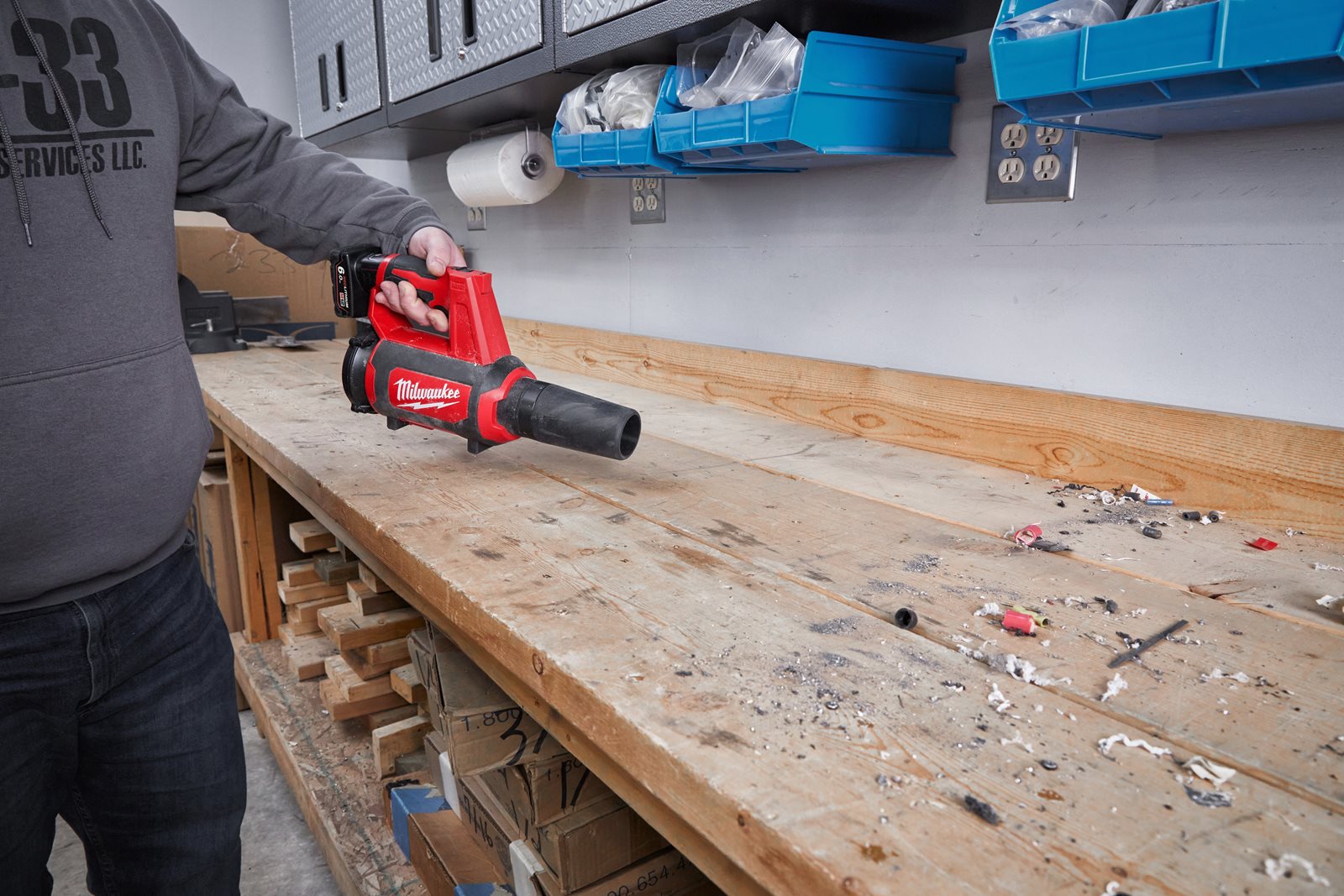 Suflantă M12 Milwaukee M12 BBL-0 - in utilizare 9