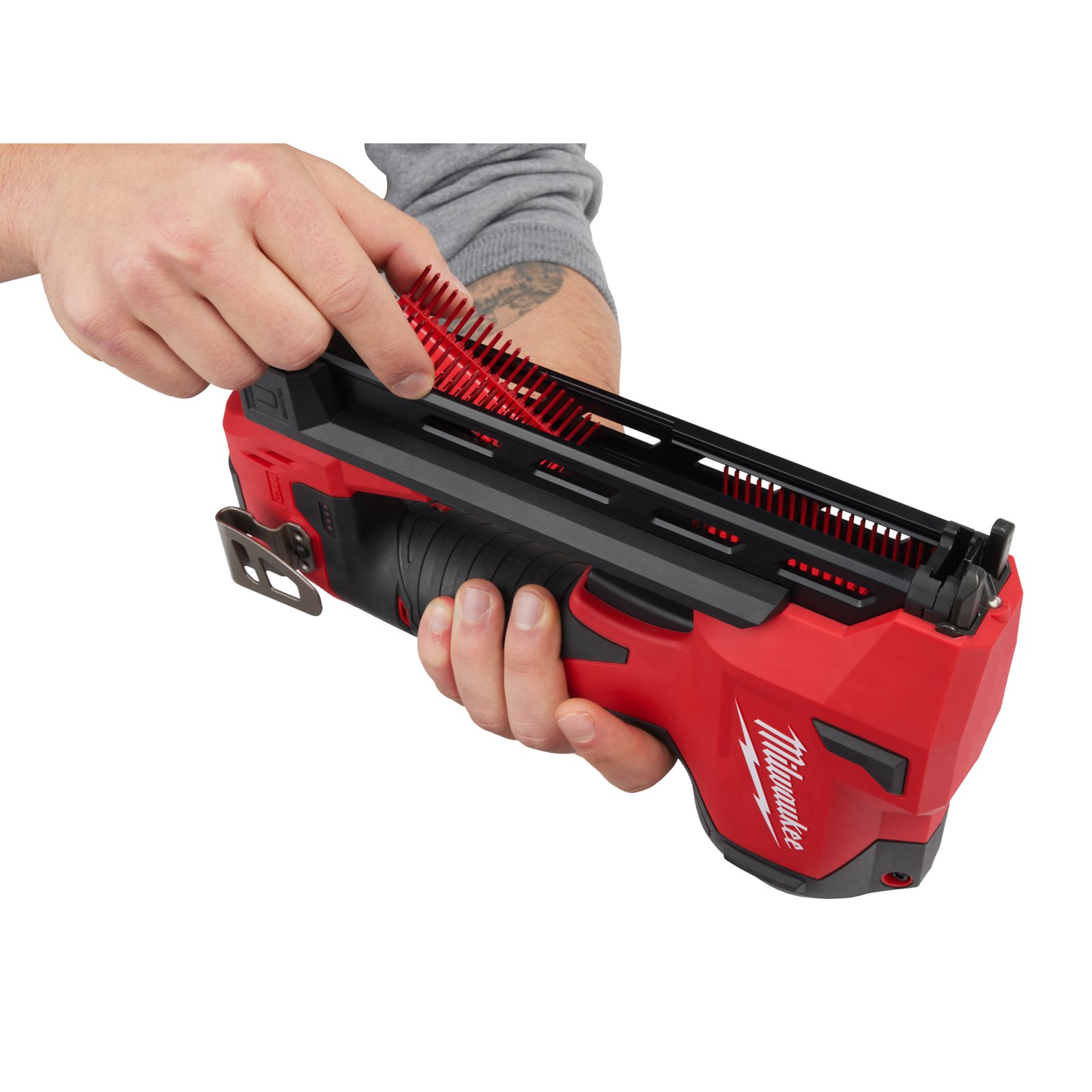 Pistol de fixare subcompact a cablurilor cu capse M12 Milwaukee M12 BCST-0 - detaliu 1