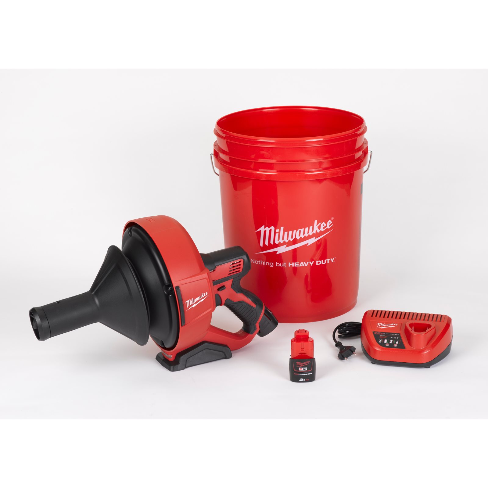 Mașină desfundat țevi subcompactă cu spirală cu diametrul de 8 mm M12 Milwaukee M12 BDC8-202C 4933451633 - imagine 3
