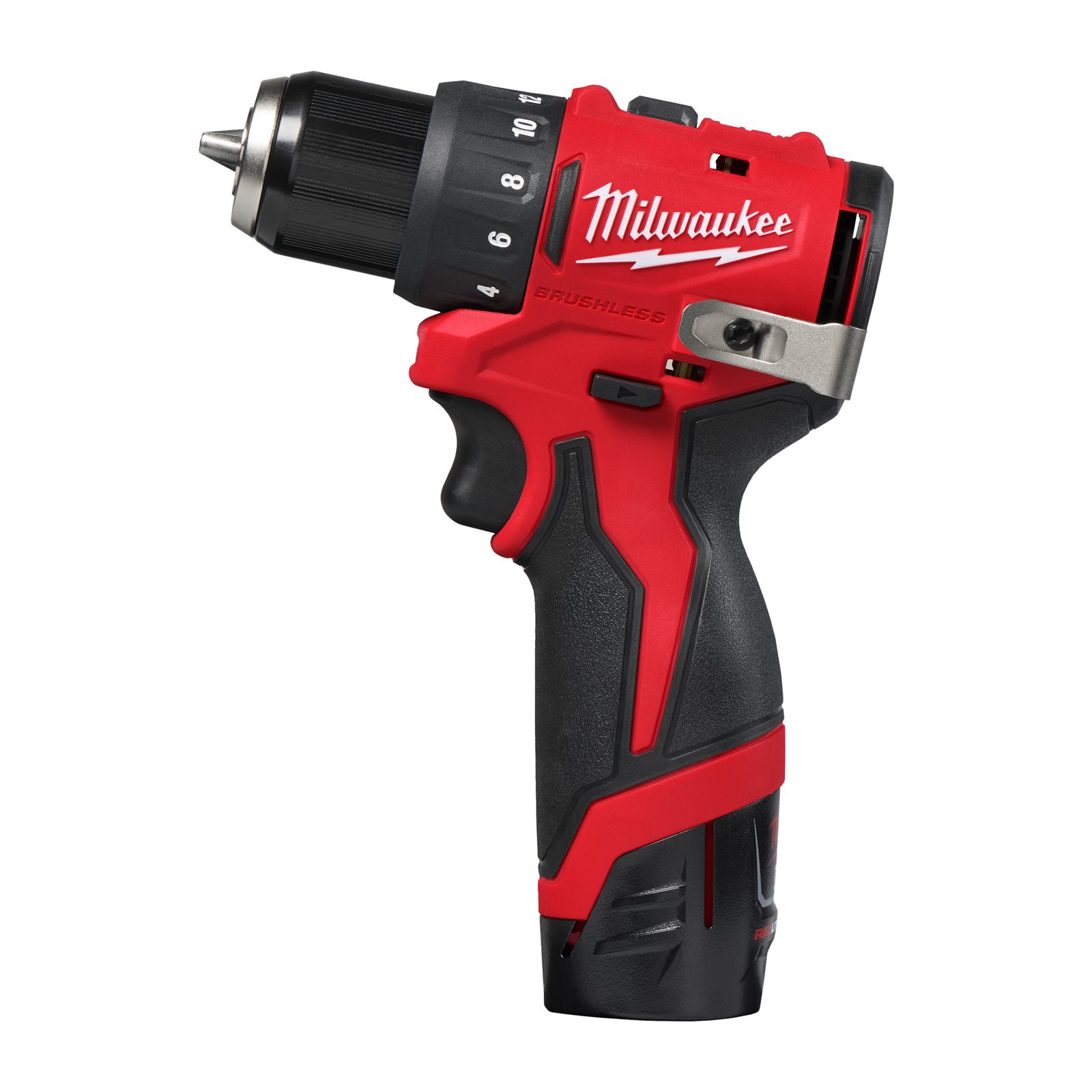 Mașină compactă de găurit, fără perii M12 Milwaukee M12 BLDDRC-202C