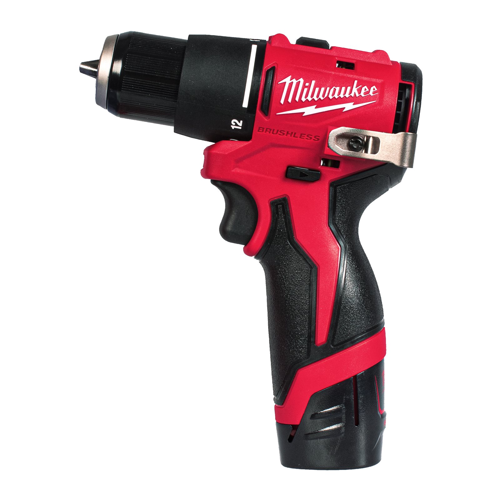 Mașină de găurit compactă, cu percuție și motor fără perii M12 Milwaukee M12 BLPDRC-202C