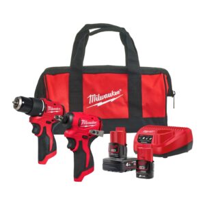 Set scule compacte, fără perii M12 Milwaukee M12 BLPP2B-422B