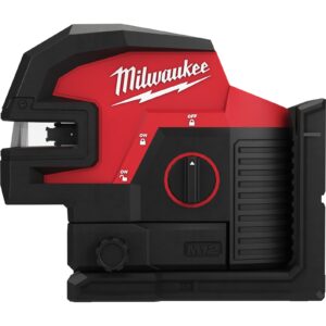 Nivelă laser M12 cu linie transversală cu 4 puncte Milwaukee M12 CLL4P-0C