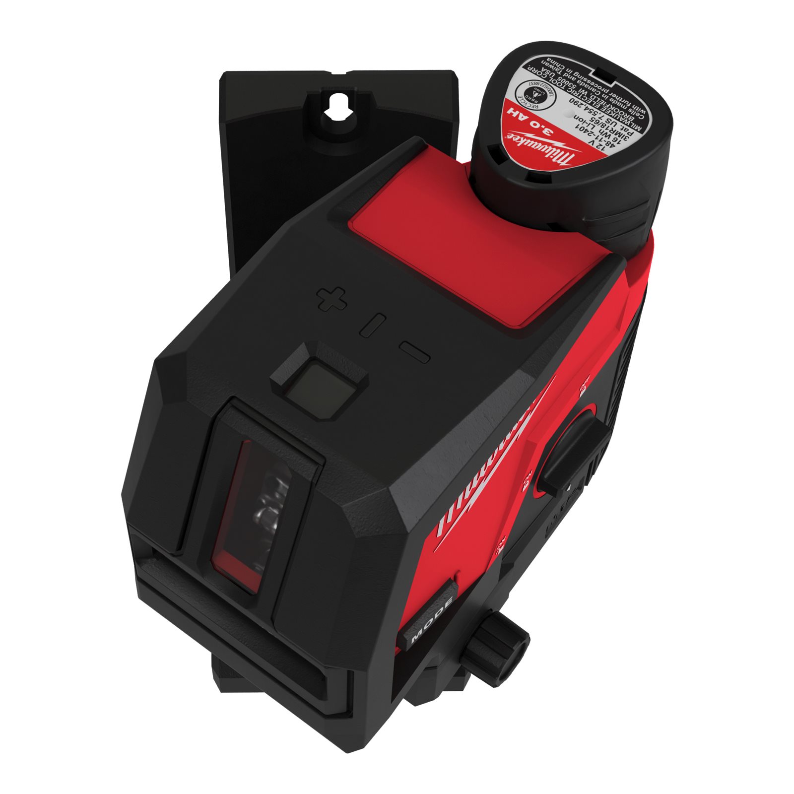 Nivelă laser M12 cu linie transversală verde cu funcție fir cu plumb Milwaukee M12 CLLP-301C - detaliu 3