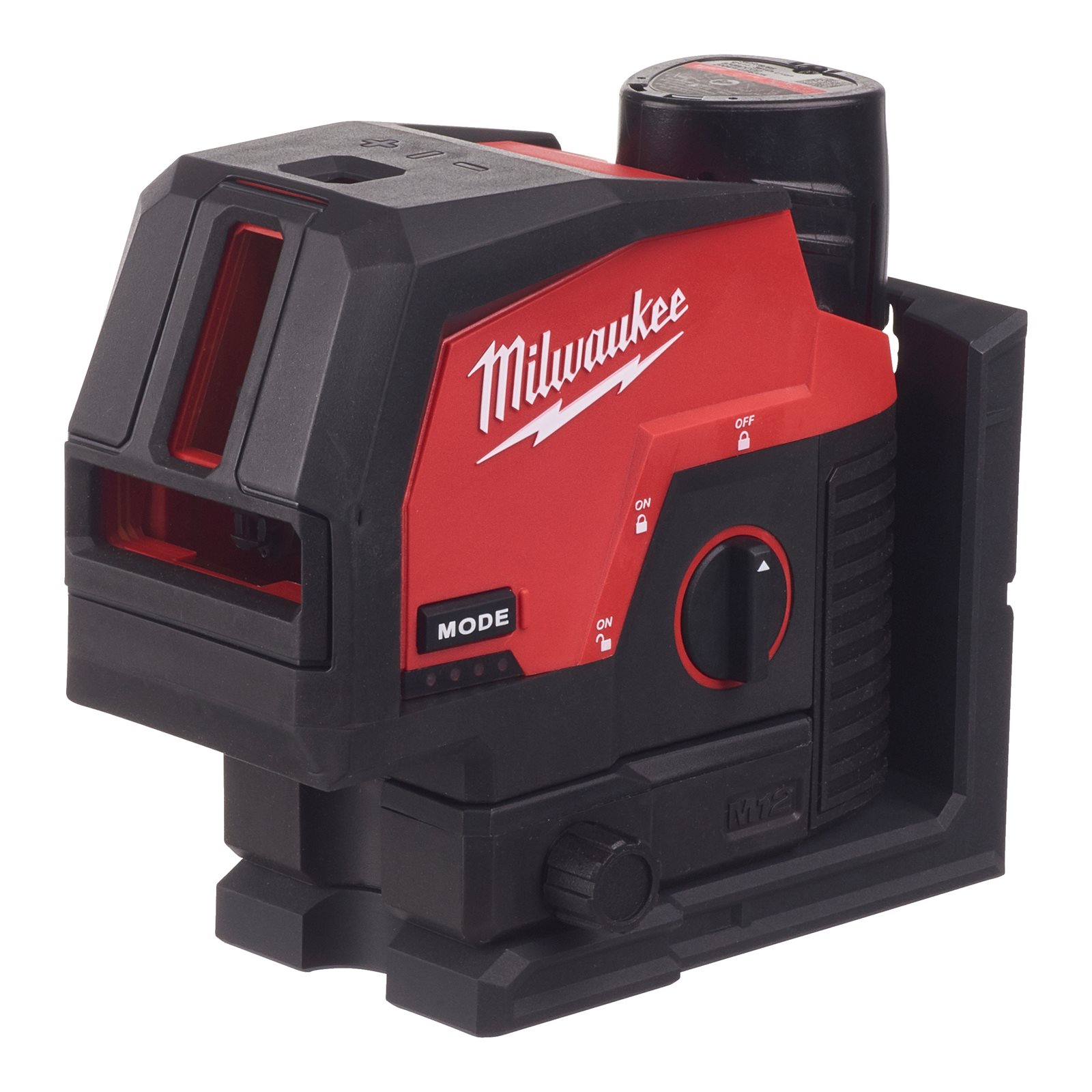 Nivelă laser M12 cu linie transversală verde cu funcție fir cu plumb Milwaukee M12 CLLP-301C - imagine 2