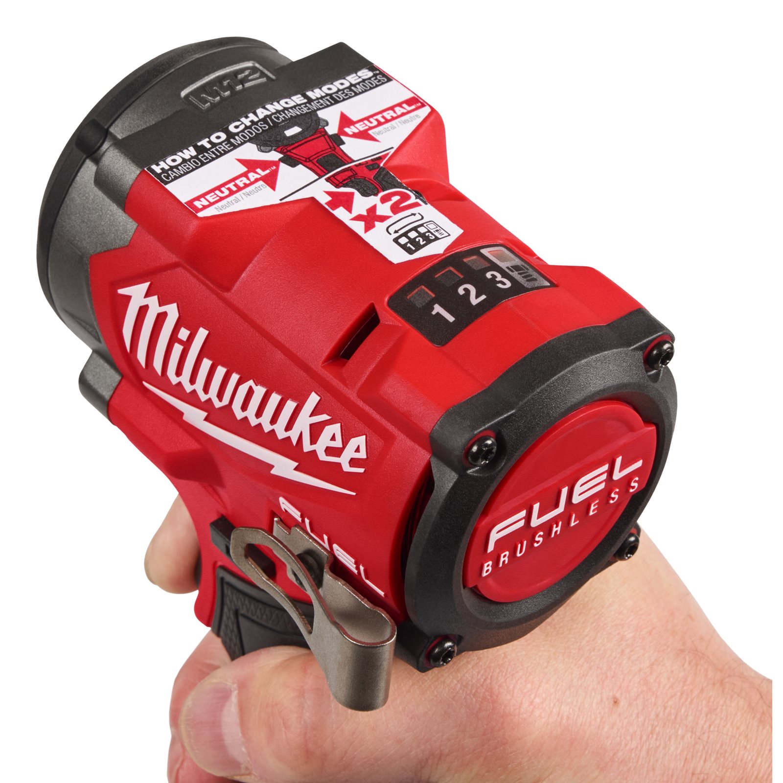 Cheie compactă de impact 3/8" M12 FUEL cu inel de fixare Milwaukee M12 FCIWF38G3-0 - detaliu 3