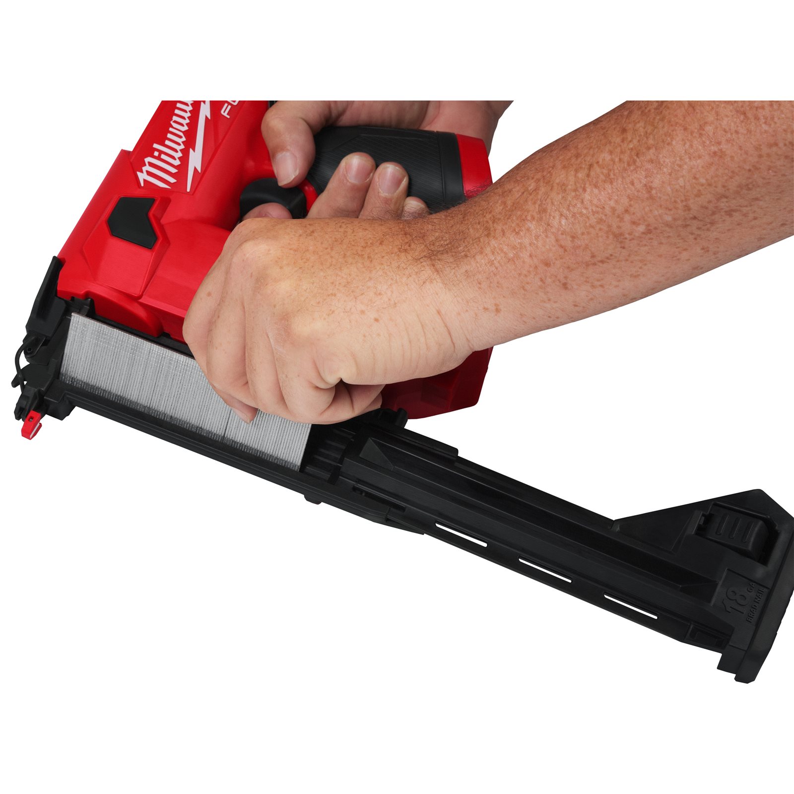 Pistol pentru cuie 18 GA M12 FUEL Milwaukee M12 FCN18GS-0X - detaliu 4