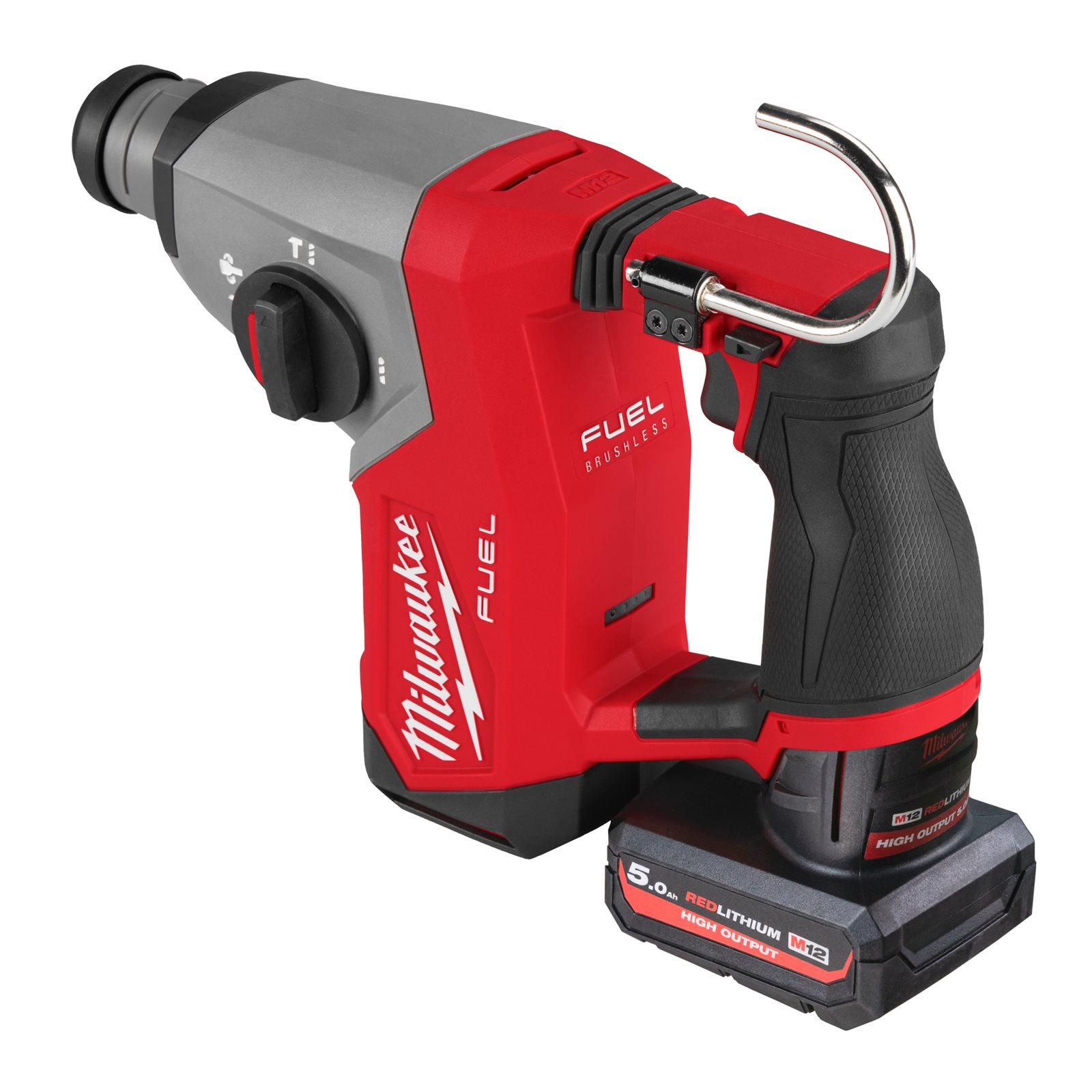 Ciocan rotopercutor SDS-plus M12 FUEL compact 16 mm Milwaukee M12 FHAC16-502X - imagine 3