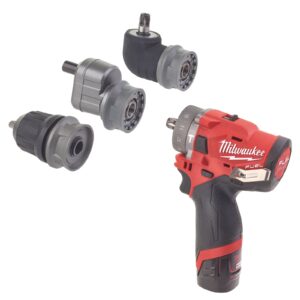 Mașină de găurit M12 FUEL subcompactă cu percuție și mandrină detașabilă Milwaukee M12 FPDXKIT-202X 4933464138