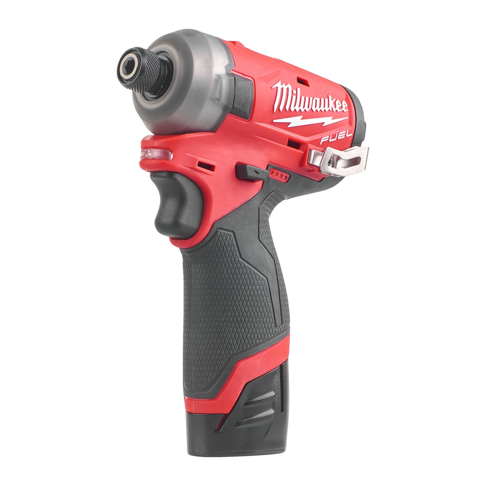 Mașină de înșurubat hidraulică cu impact 1/4" Hex M12 FUEL SURGE Milwaukee M12 FQID-202X - imagine 2