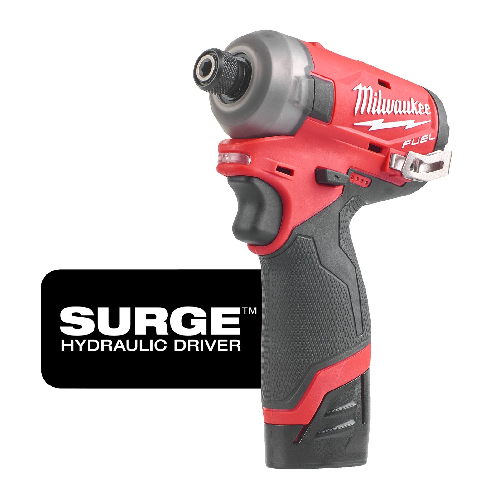 Mașină de înșurubat hidraulică cu impact 1/4" Hex M12 FUEL SURGE Milwaukee M12 FQID-202X - imagine 4