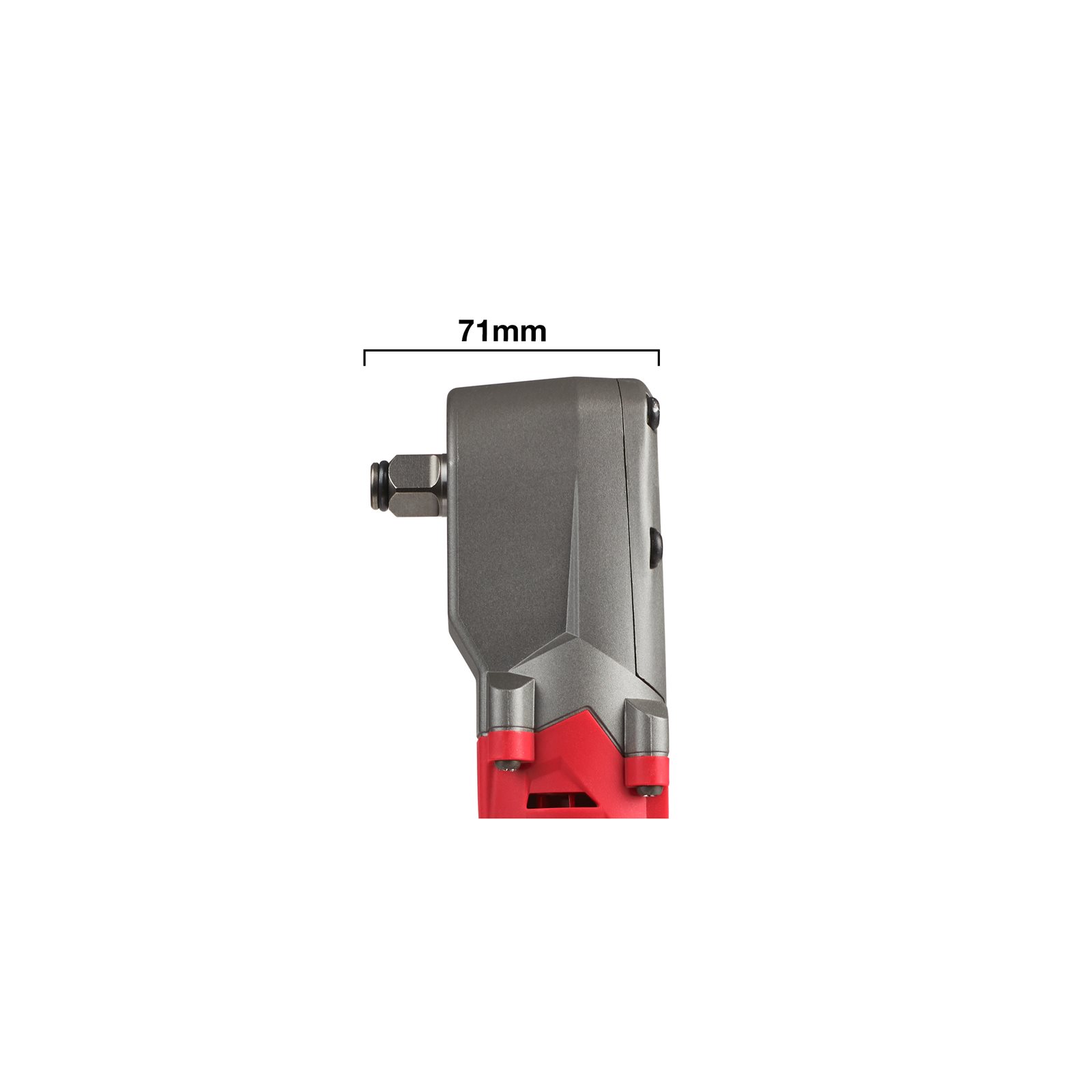 Cheie de impact 1/2" M12 FUEL cu unghi drept și inel de fixare Milwaukee M12 FRAIWF12-0 - detaliu 3