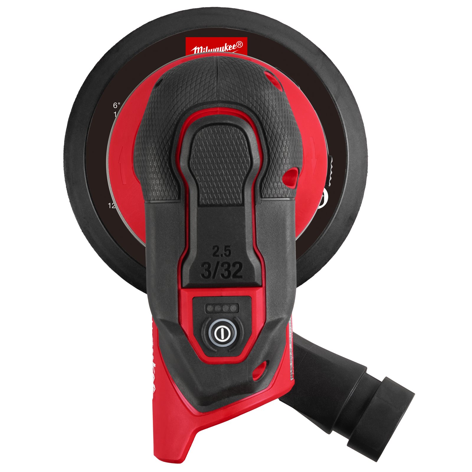 Șlefuitor orbital M12 FUEL 150 mm cu orbită de 2.5 mm Milwaukee M12 FROS2.5-0 - detaliu 1