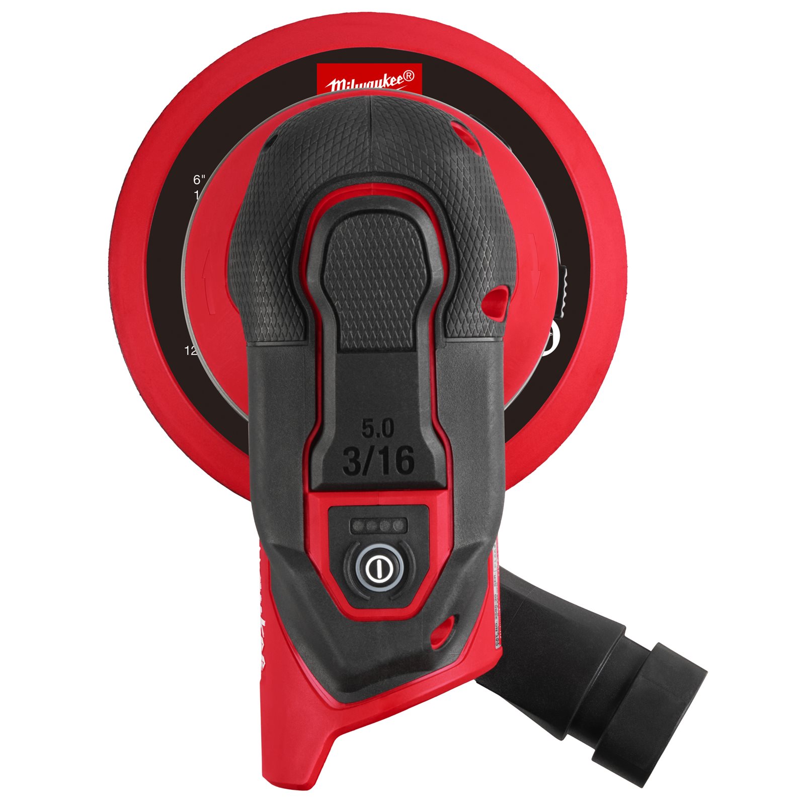 Șlefuitor orbital M12 FUEL 150 mm cu orbită de 5.0 mm Milwaukee M12 FROS5-0 - detaliu 1