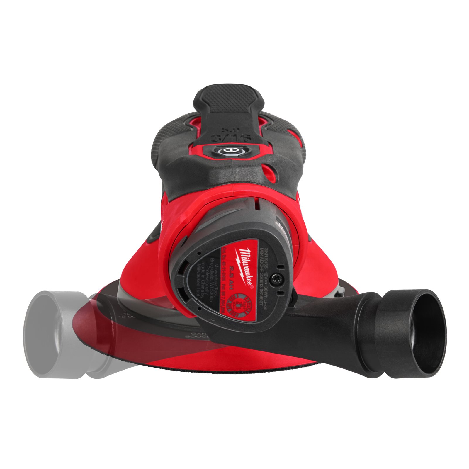 Șlefuitor orbital M12 FUEL 150 mm cu orbită de 5.0 mm Milwaukee M12 FROS5-0 - detaliu 2