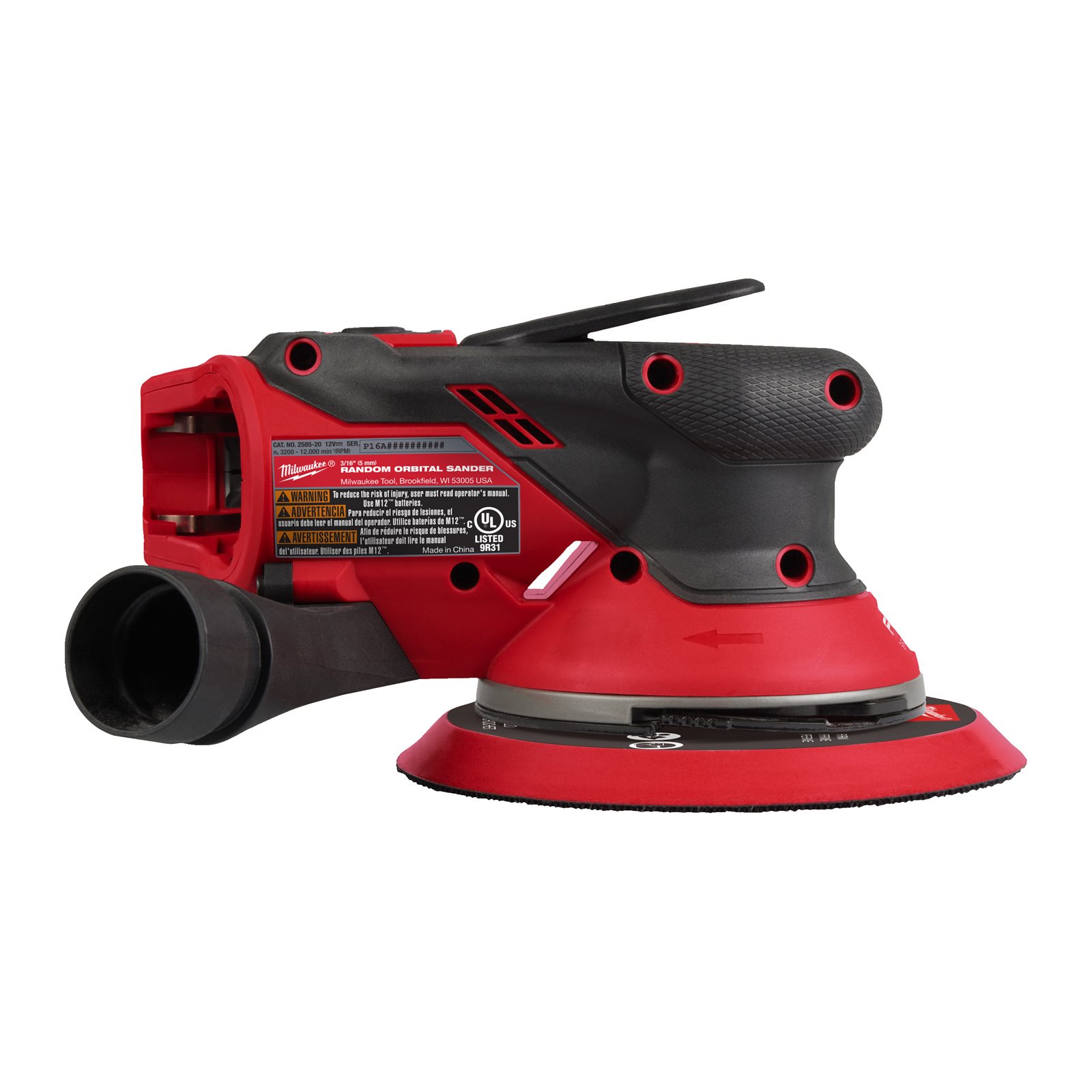 Șlefuitor orbital M12 FUEL 150 mm cu orbită de 5.0 mm Milwaukee M12 FROS5-0 - imagine 3