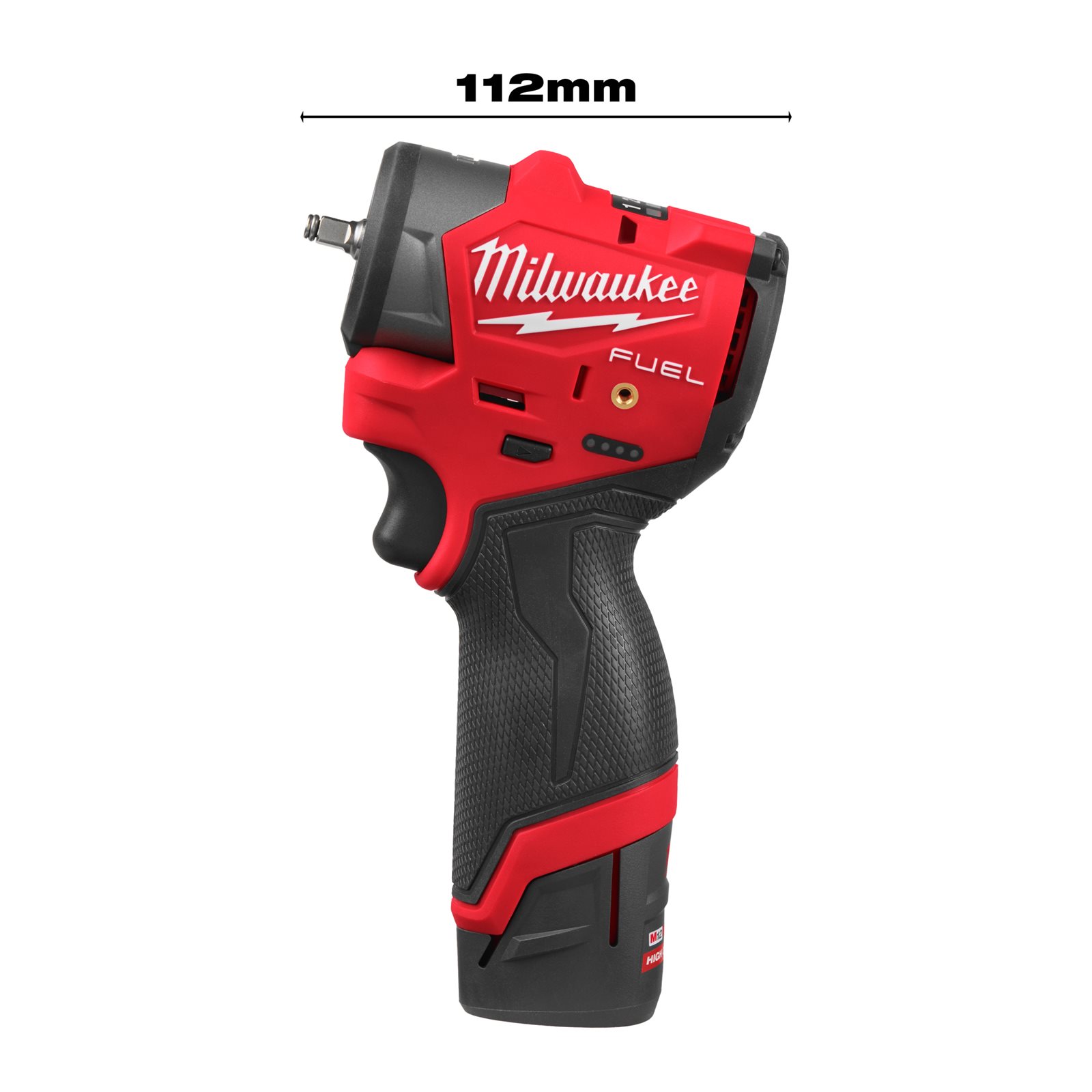 Cheie sub-compactă de impact 1/4" M12 FUEL cu inel de fixare Milwaukee M12 FSCIWF14-0 - detaliu 1