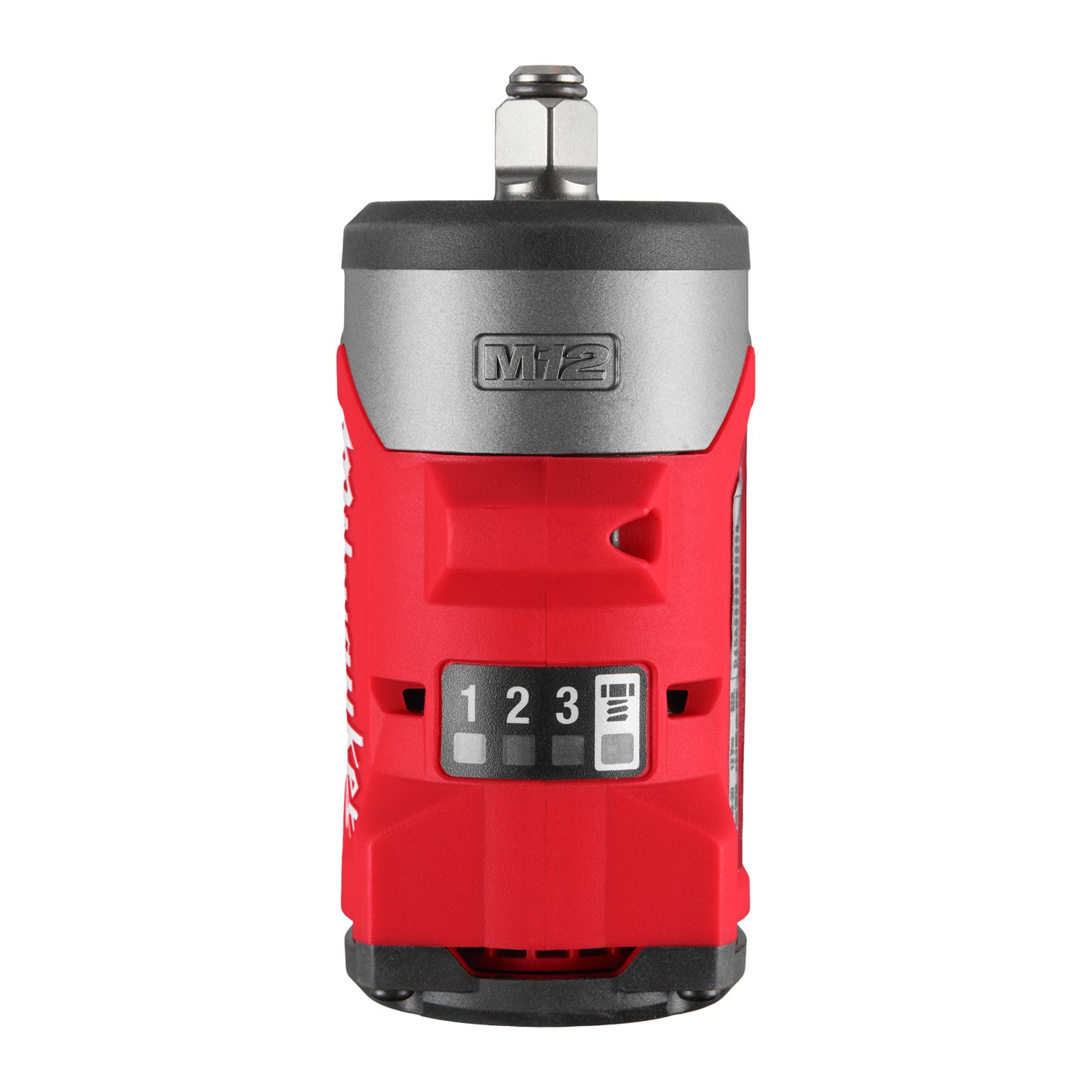 Cheie sub-compactă de impact 3/8" M12 FUEL cu inel de fixare Milwaukee M12 FSCIWF38-0 - detaliu 3