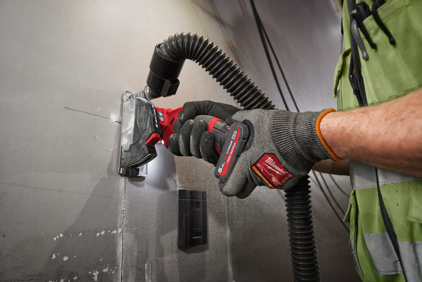 Acumulator 5.0 Ah M12HIGH OUTPUT Milwaukee M12 HB5 - in utilizare 10