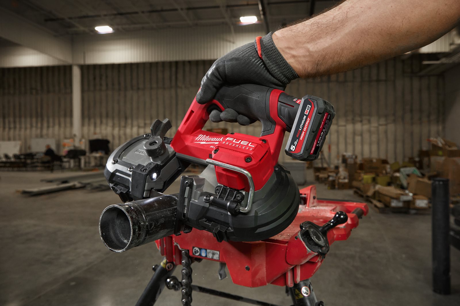 Acumulator 5.0 Ah M12HIGH OUTPUT Milwaukee M12 HB5 - in utilizare 11