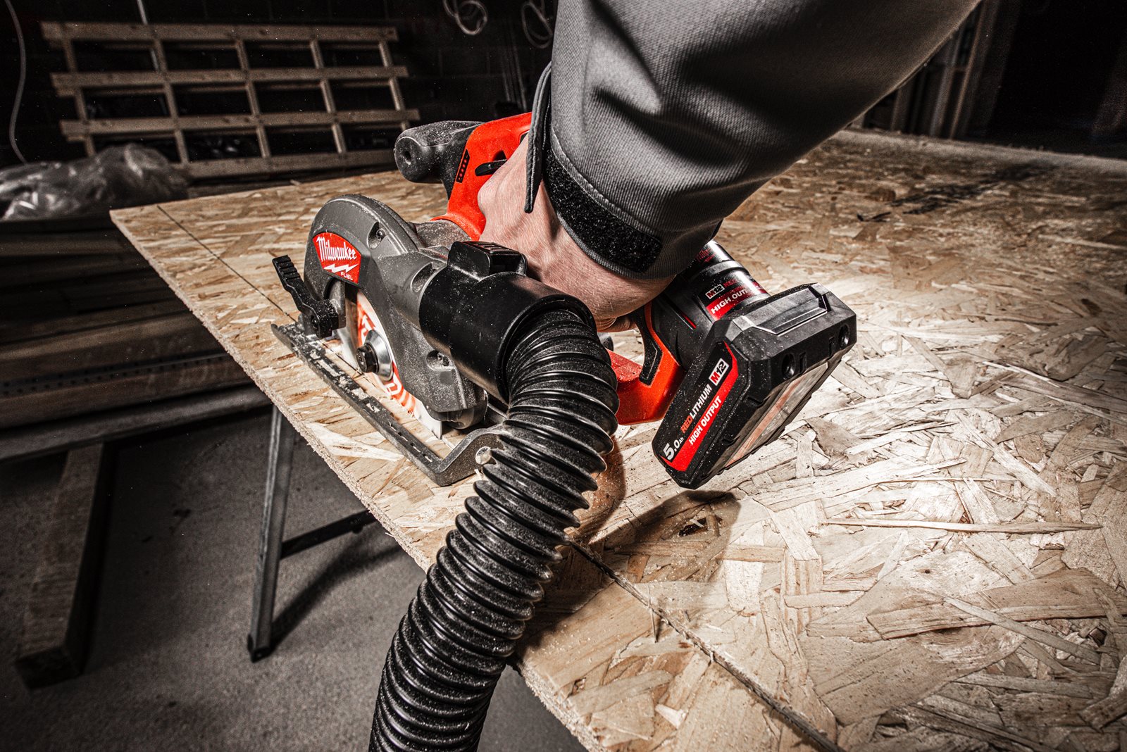 Acumulator 5.0 Ah M12HIGH OUTPUT Milwaukee M12 HB5 - in utilizare 3
