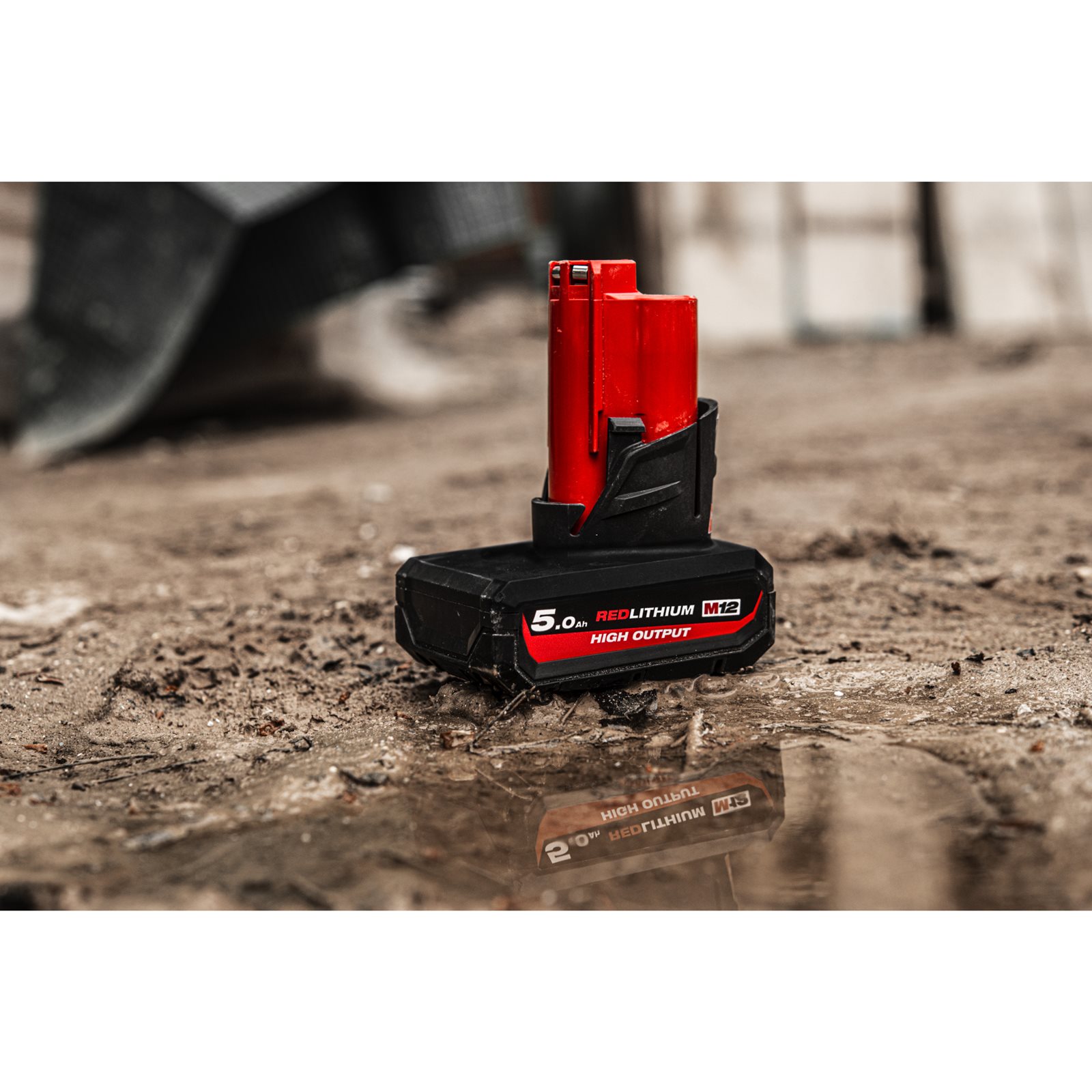 Acumulator 5.0 Ah M12HIGH OUTPUT Milwaukee M12 HB5 - detaliu 1