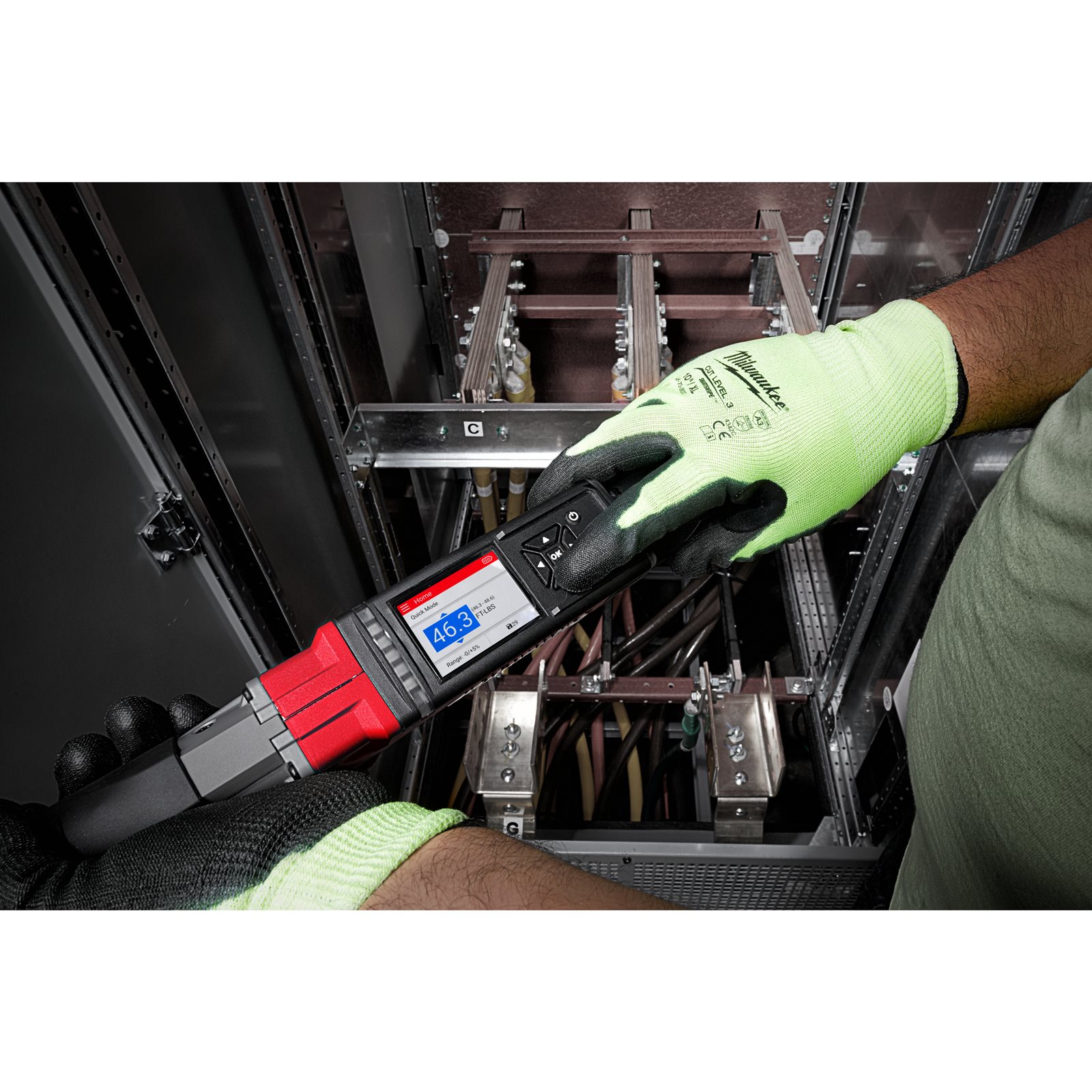 Cheie dinamometrică digitală 3/8 " M12 FUEL ONE-KEY Milwaukee M12 ONEFTR38-0C - detaliu 2