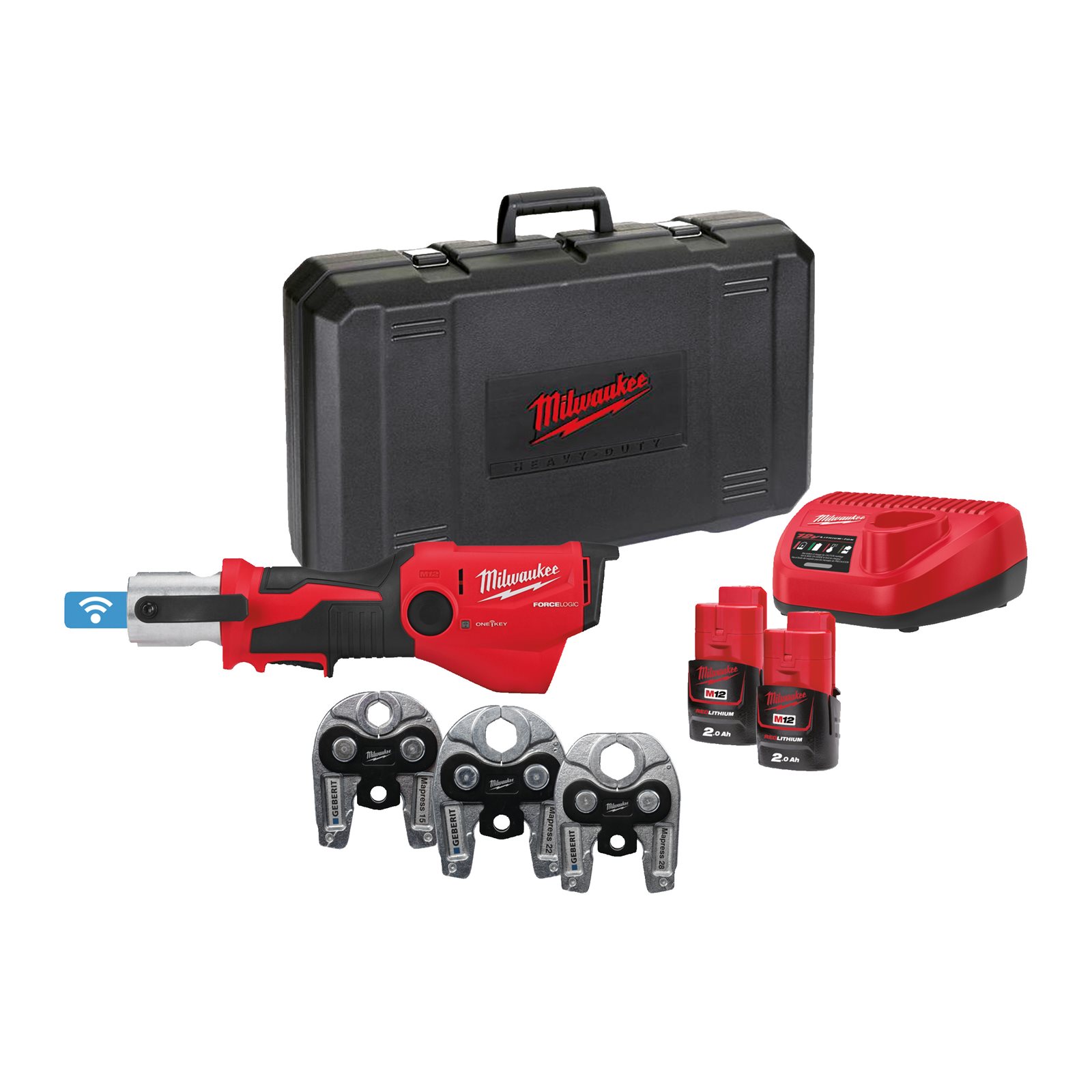 Presă hidraulică M12 FORCE LOGIC ONE-KEY sub-compactă Milwaukee 4933481038